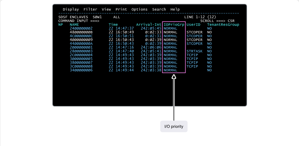 Workload Management and WLM What Is WLM: Workload Management and WLM - I/O Priority screenshot